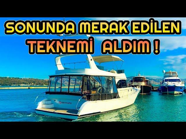 En sonunda  merak edilen teknemi aldım.