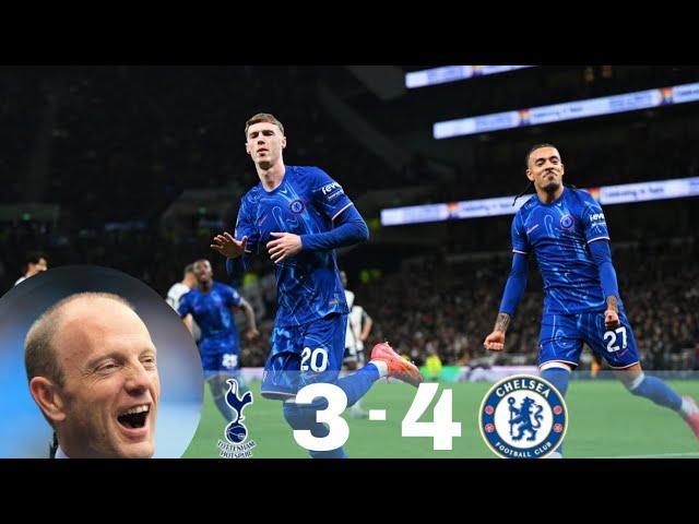 Peter Drury poetry on Tottenham Vs Chelsea 3-4