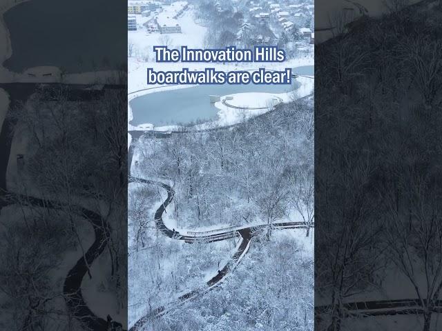 Come walk at Innovation Hills! #rochesterhills #pathways