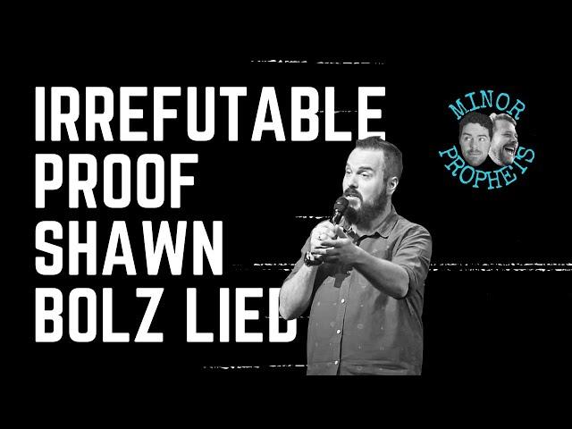 This Proves Shawn Bolz Faked It