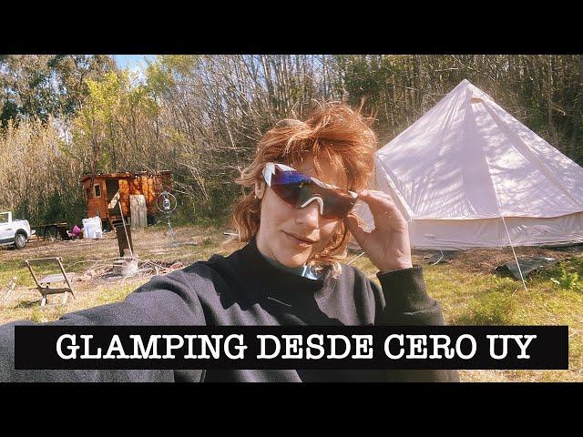 PROYECTO GLAMPING. CONSTRUIMOS UN BAÑO SOBRE UN VIEJO TRAILER, DESDE CERO, EN EL MEDIO DEL BOSQUE UY