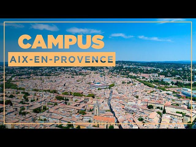 À la découverte du campus d'Aix-en-Provence