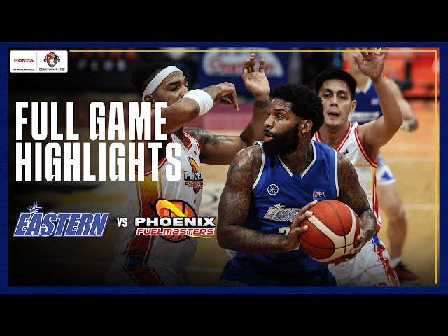 EASTERN vs. PHOENIX | FULL GAME HIGHLIGHTS | PBA SEASON 49 COMMISSIONER'S CUP | NOV. 27, 2024