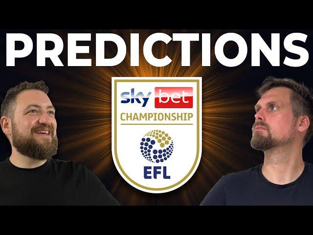 EFL Championship Score Predictions - Game Week 38