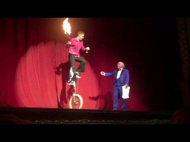 Danny Adams & Clive Webb Circus Hilarious Tyne Theatre 2/10/16 Smile for A Night Variety Show