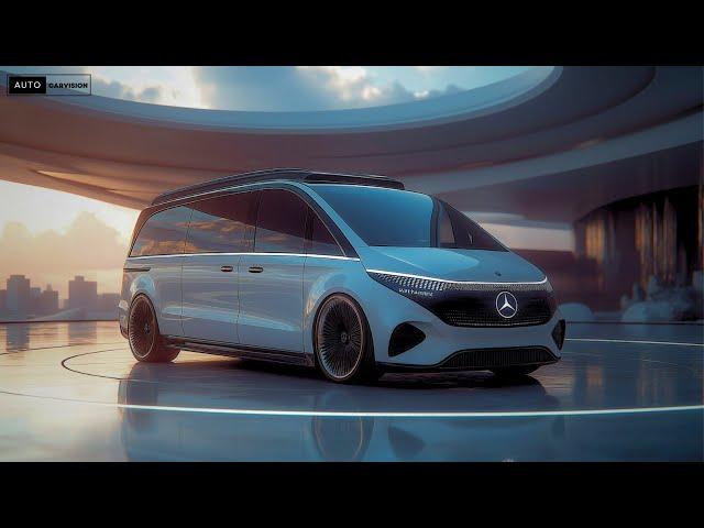 2025 Mercedes Benz V-Class Finally Here - The Ultimate Luxury Van Redefined!