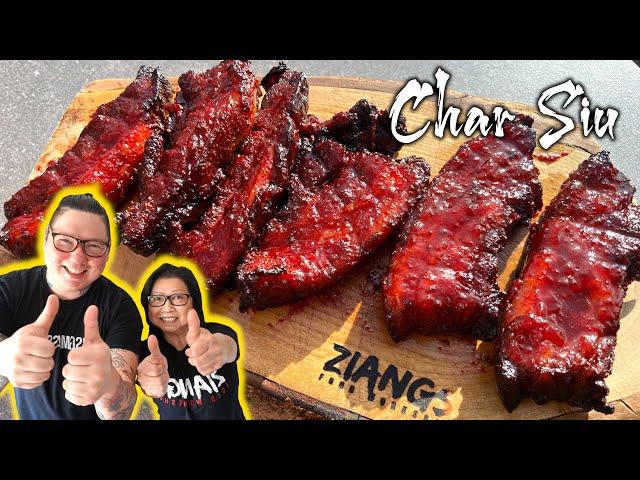 How Chinese Chefs cook Char Siu (Oven roasted)  Mum and Son professional chefs cook