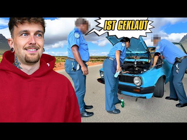 South African police confiscate my car!