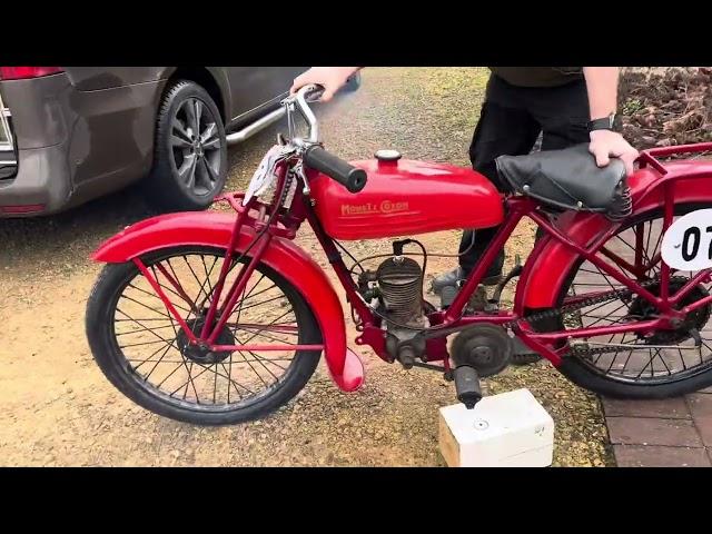 Test start bike 246: Monet Goyon 145cc 1933