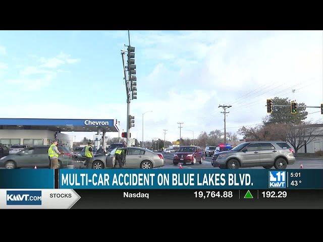 Three-vehicle accident in Twin Falls leaves one injured | KMVT