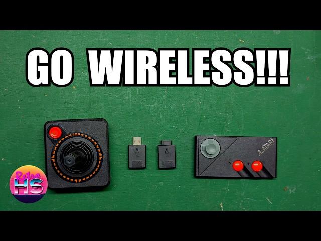 Finally! Wireless Atari Joysticks That Work with Original Hardware!