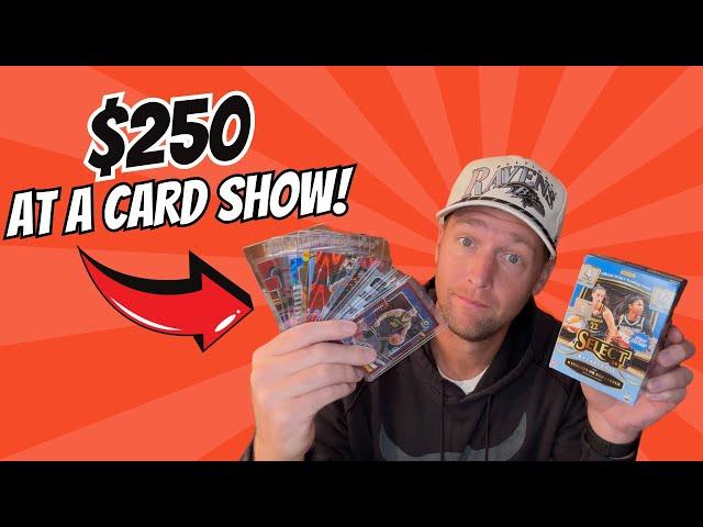 What Can $250 Get You At A Sports Card Show In 2024???