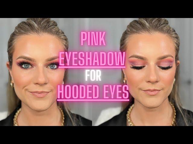 pink eyeshadow for Hooded Eyes