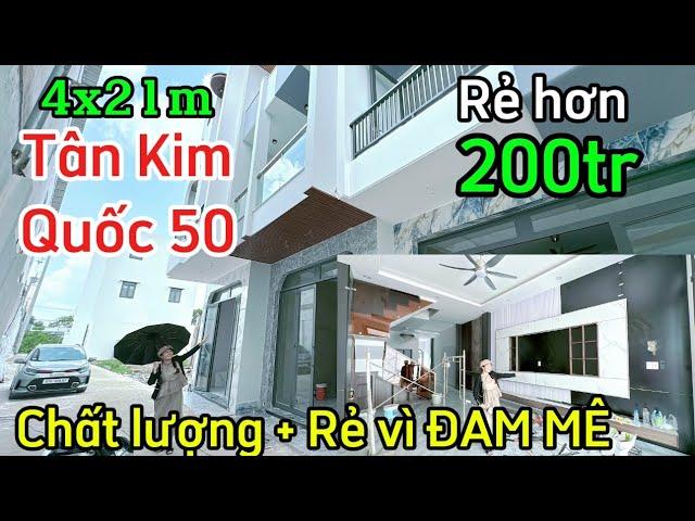 Tân Kim Quốc lộ 50! Rẻ hơn 200tr Không Rẻ ĐỜI KHÔNG NỂ-Nhà Đẹp Kim Thủy Chất lượng cao Giá Bình Dân