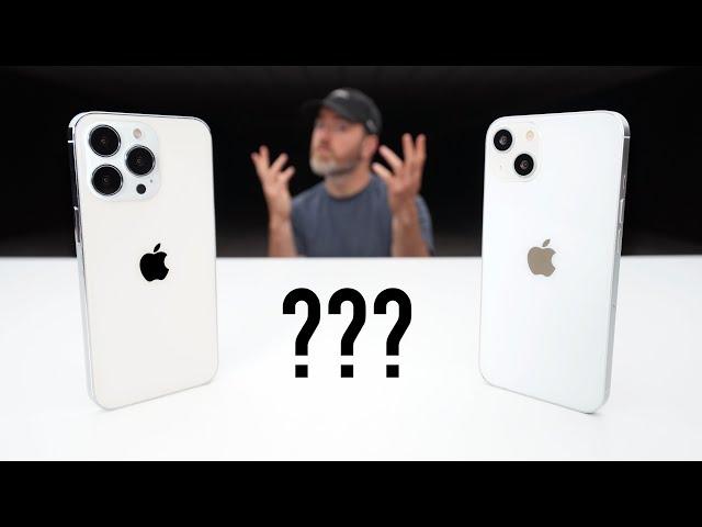 iPhone 13 vs iPhone 13 Pro