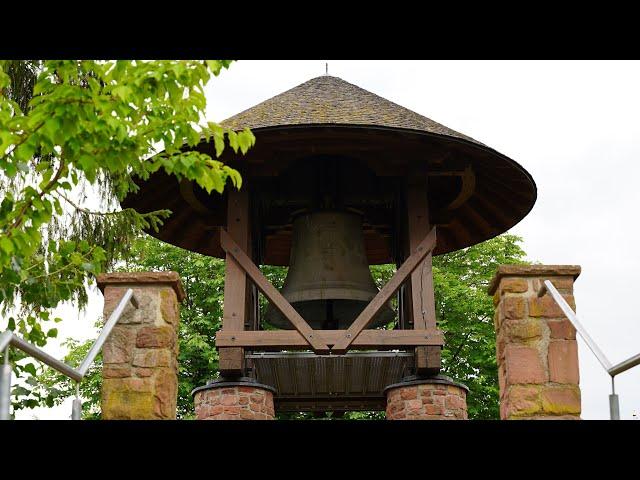 Schwarzach (D) Läuten der Mörserglocke am Wildpark