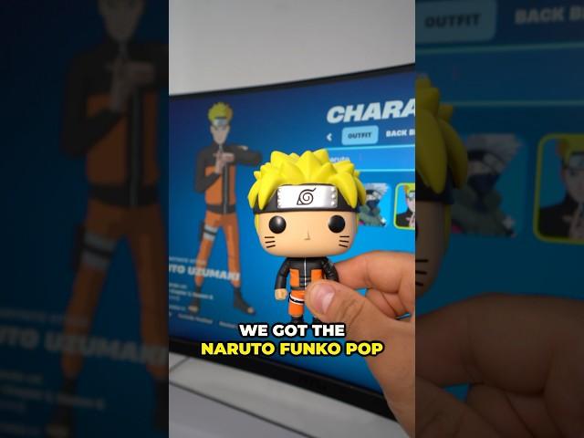 He Has This Naruto Funko Pop In Fortnite..