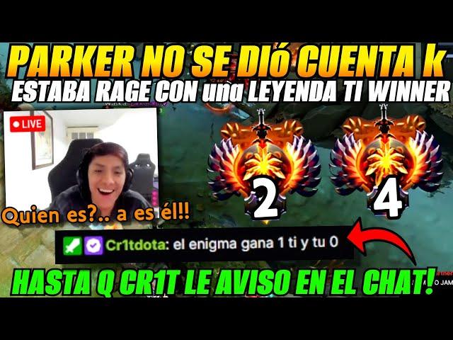 Parker en dota con un TI winner y el top 2 y 4 de Europa en stream!