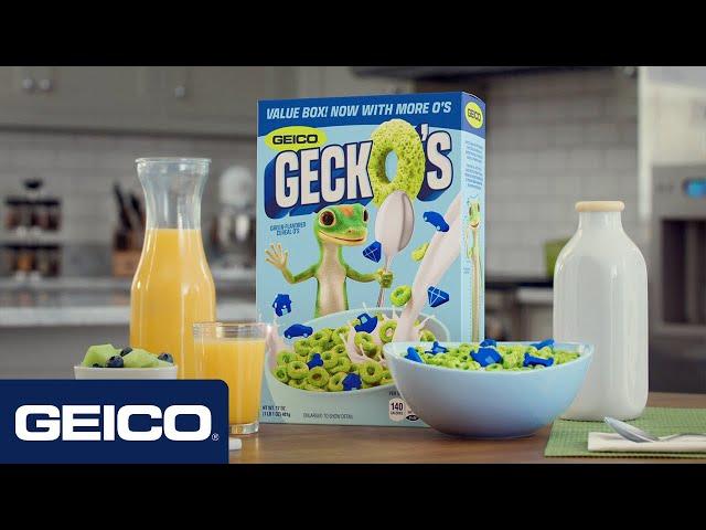 GeckO's the GEICO Gecko's Signature Cereal | Legend of the Lizard