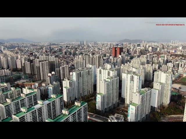 8K 초고화질 슬로우 교대역 주변을 둘러보다, 서울 서초구 서초동 드론영상소스 DJI 0002