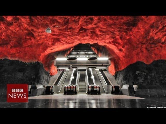 'The most beautiful metro in the world' - BBC News