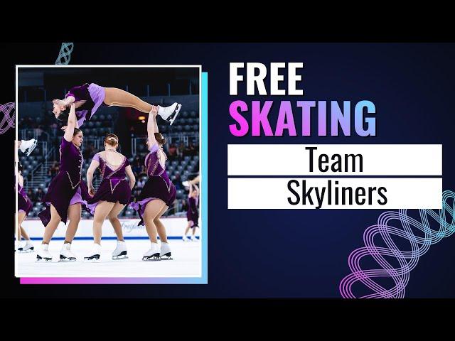 Team SKYLINERS (USA) | Free Skating | Zagreb 2024 | #WorldSynchro