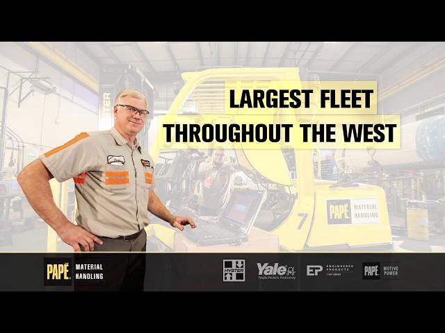 Why Papé : Papé Material Handling Lift Trucks and More