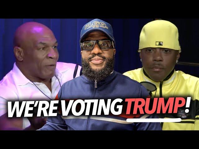 "We're Voting For Trump," Mike Tyson, Mase Say They're Not Switching Up, Stay Loyal To Their Values