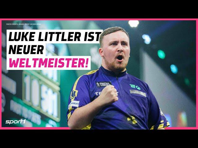 Luke Littler schreibt Geschichte | Darts-WM 2025 | SPORT1