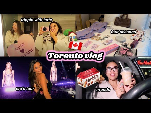 A Week in my life in Toronto  Era's Tour, Errands, Tim Hortons & Family Time