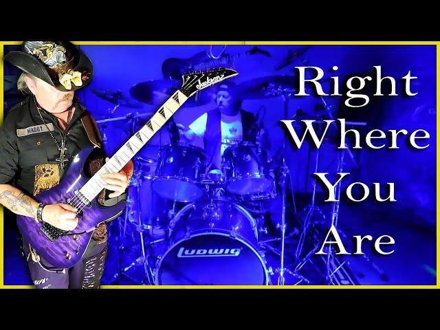 Right Where You Are ~ BMI artist ARay Maddy