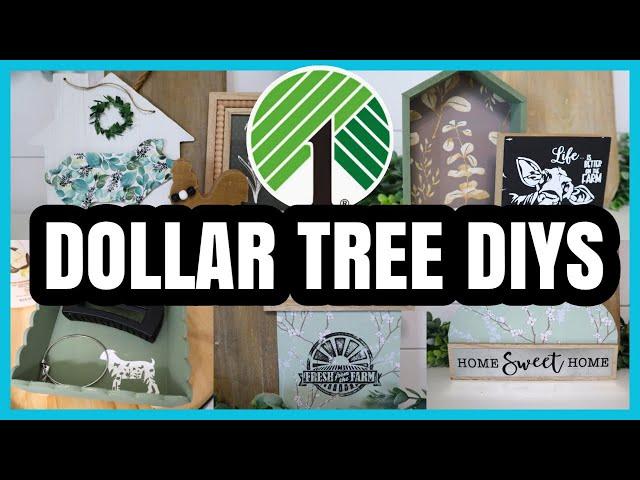 NEW! Dollar Tree Wood DIY Crafts | DIY Dollar Tree Home Decor!