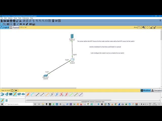 CCNA: How to configure NTP (Server & Master)