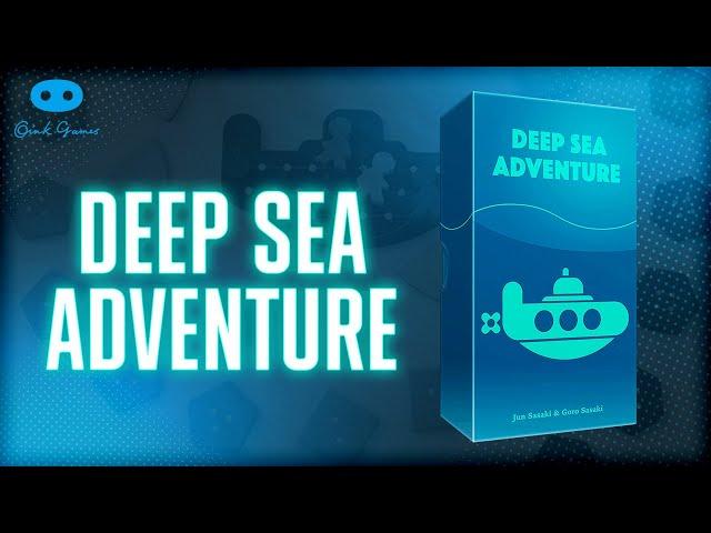 Серия OINK Games | Играем в настольную игру Deep Sea Adventure (Предельное Погружение)