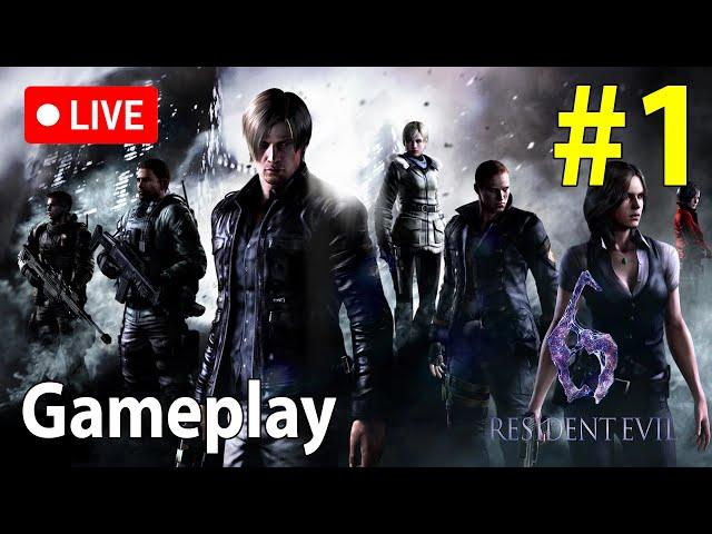 resident evil 6 #1 gameplay | resident evil 6 | game world technology is live