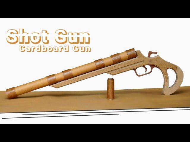 Singal Barrel Shot Gun | Mohit Mahura | Cardboard Craft