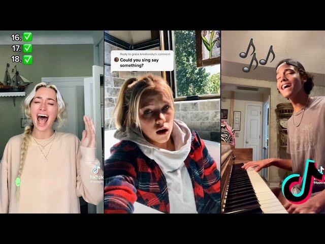 The Most Stunning Voices On TikTok!  (singing)