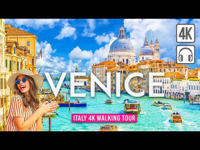 VENICE, Italy 4K Walking Tour - Captions & Immersive Sound [4K Ultra HD/60fps]