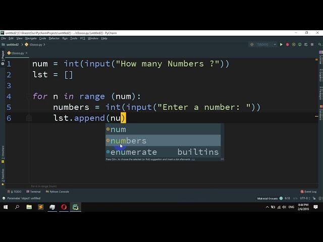 How to calculate the sum of elements in a list  in Python