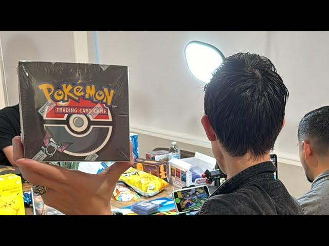 1st Ed Team Rocket Pokémon Booster Box Break! 8/25/24 with Apollo!