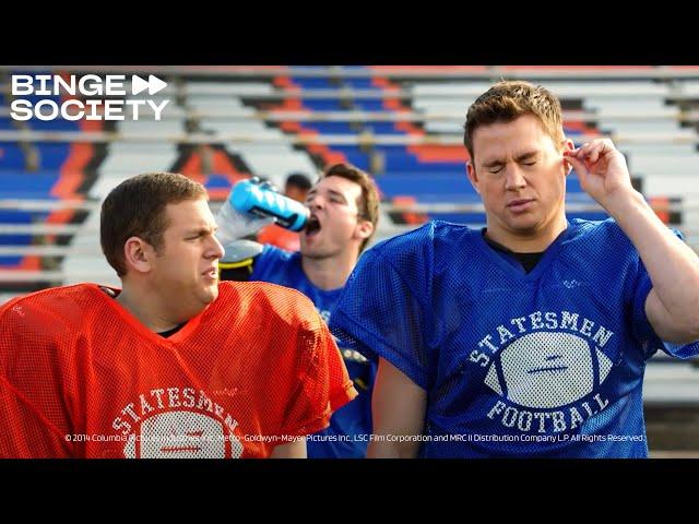 When the guys play football UNDERCOVER | 22 Jump Street | Binge Comedy