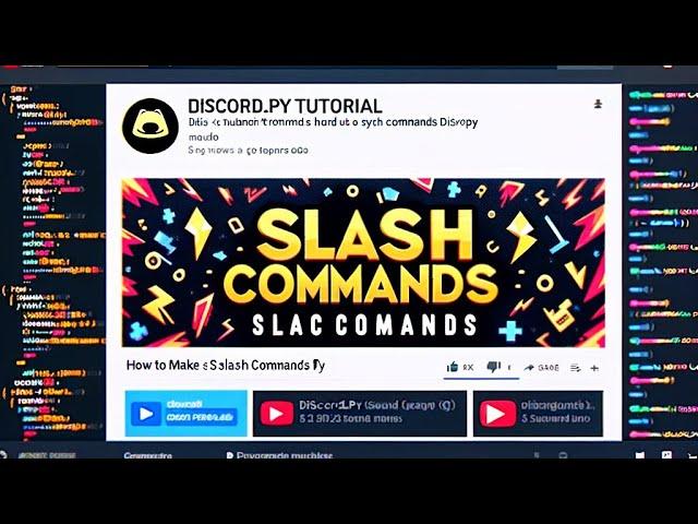 How to Make Slash Commands in Discord.py | How to Sync Commands Discord.py