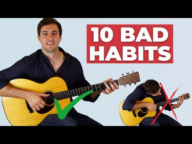 10 Common Mistakes Holding Back Your Guitar Progress