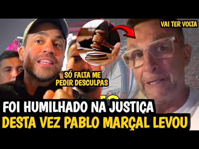 EITA| PABLO MARÇAL VOLTA A HUMILHAR O CRAQUE NETO NA JUSTIÇA E DEBOCHAR DO EX JOGADOR AO VIVO| VEJA