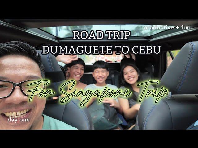 Buckle Up! Dumaguete to Cebu Airport - Singapore, Here We Come!