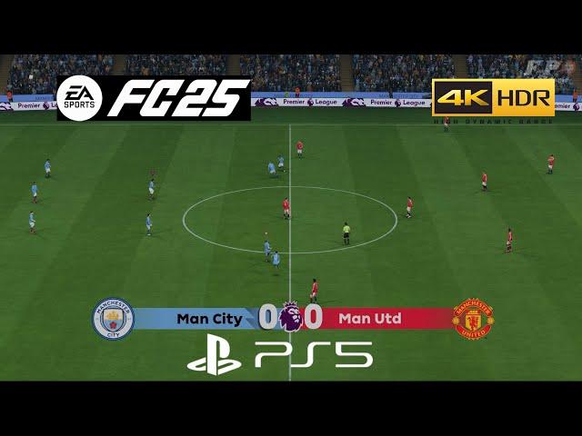 EA Sport FC 25 PS5 Next Gen Gameplay 4K HDR 60FPS