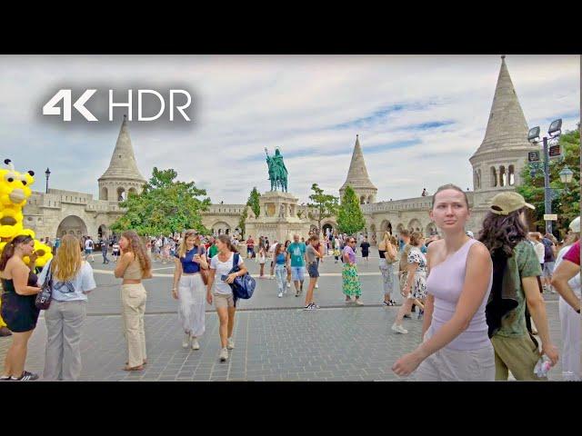  Budapest, Hungary - Walking Tour - Aug 2024 | 4K HDR 60FPS