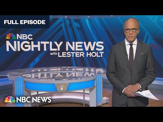 Nightly News Full Broadcast - Nov. 13