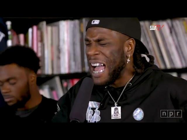 @BurnaBoy's  Live Performance @nprmusic - Star Throne Live