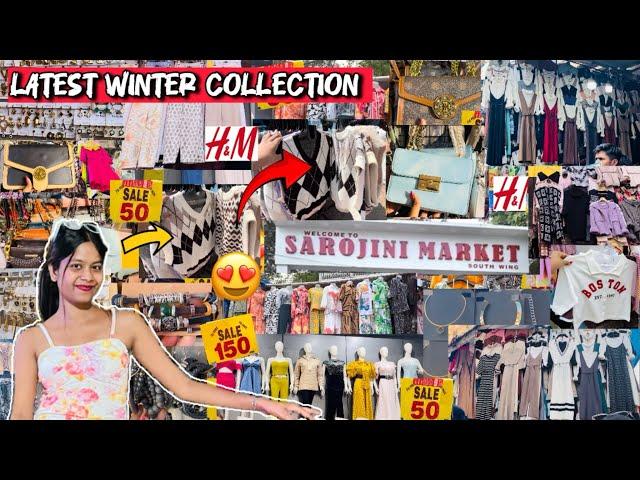 Sarojini Nagar Market Delhi Winter Collection 2024 Starts Rs.20️|| latest Collection Winter